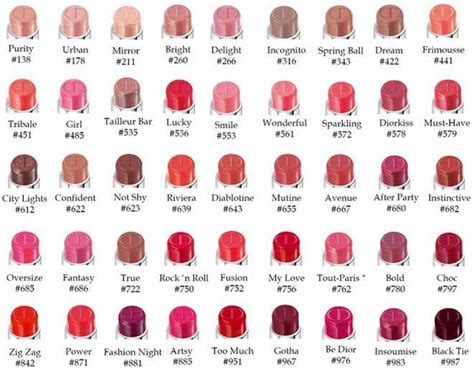 dior au natural lipstick|Dior lipstick color chart.